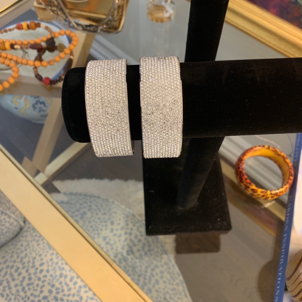 Joan Boyce crystal cuffs